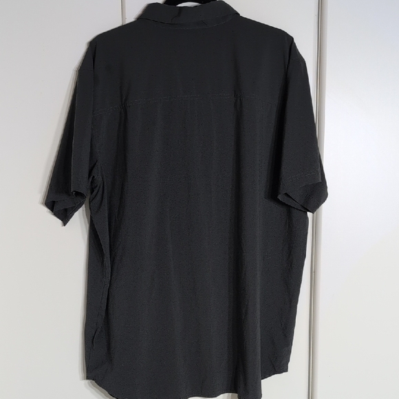 Columbia Black Casual Button Down Shirt - Picture 4 of 6